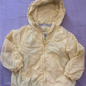 Zara Light Yellow Kids Raincoat 4-5 T